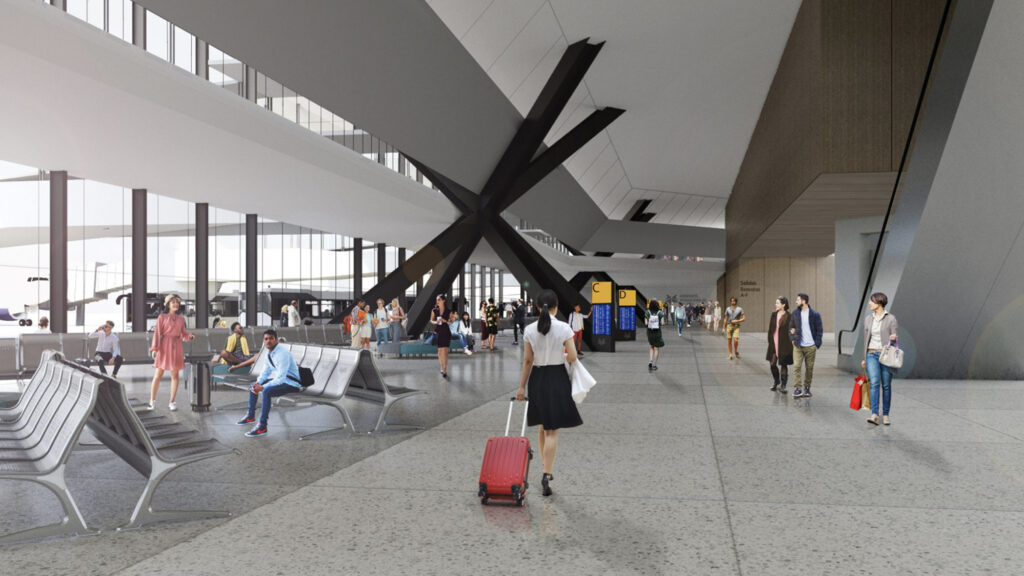render of puerto vallarta airport