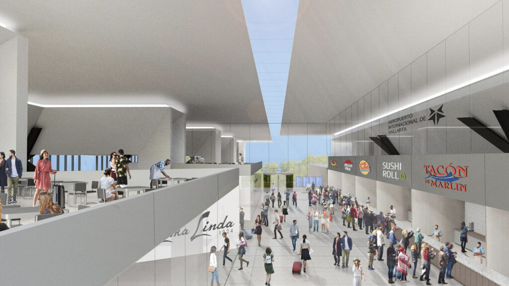 render of puerto vallarta airport