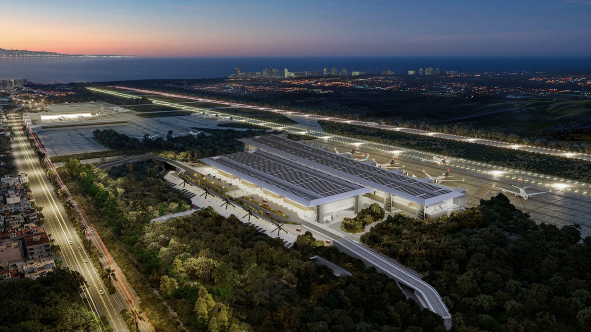 render of puerto vallarta airport